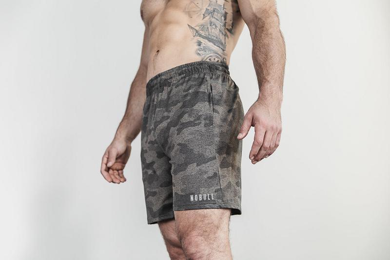 Dark / Grey Nobull Lightweight Knit Short 7\